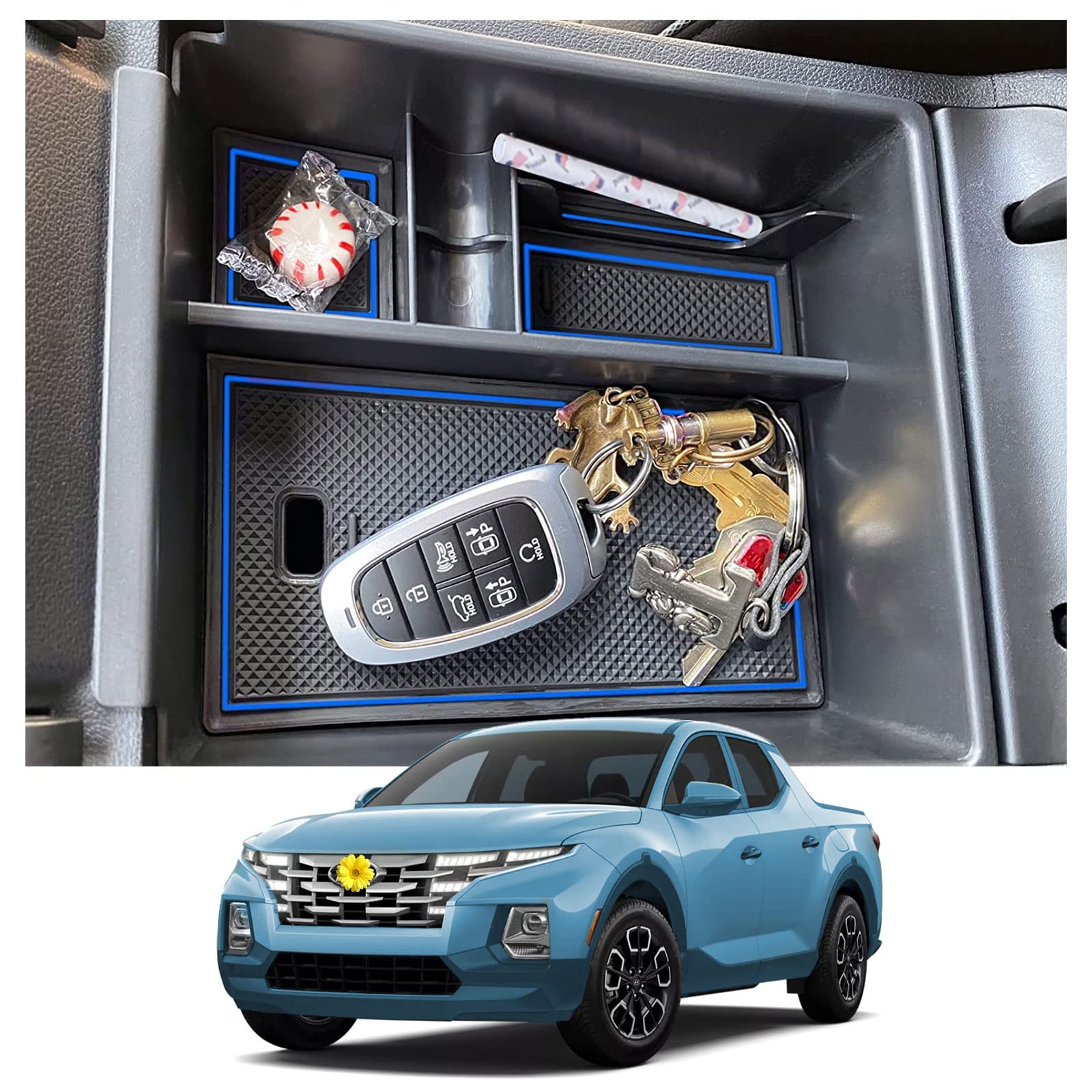 Hyundai Tucson NX4 Center Armrest Tray 2022+ - LFOTPP Car Accessories