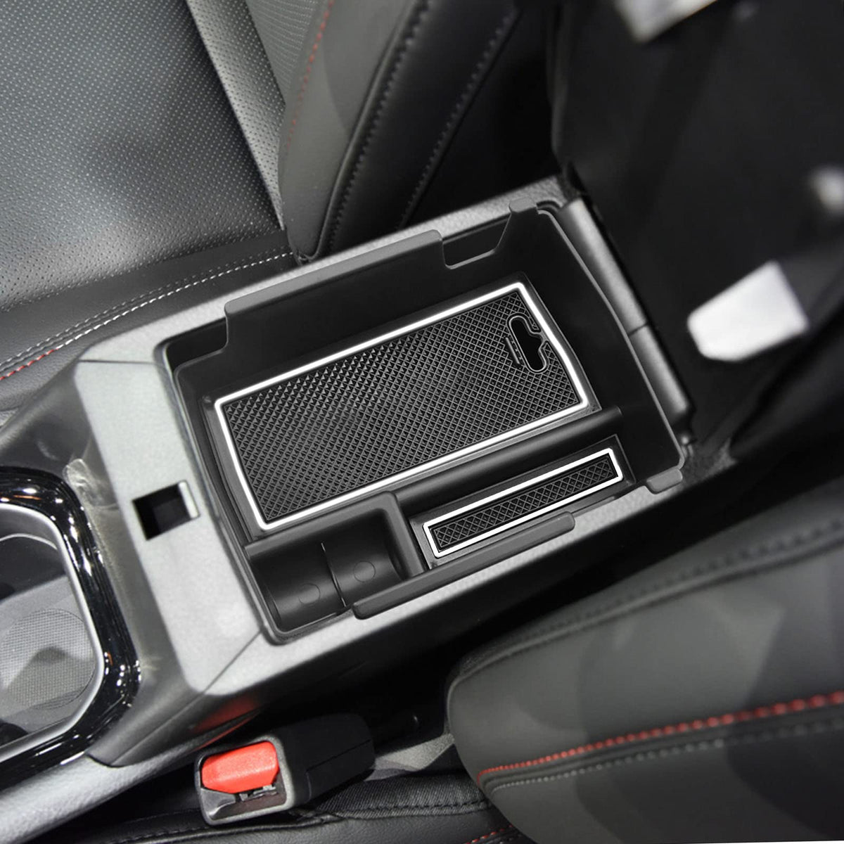 For Jeep Compass Center Console Storage Box 2021+