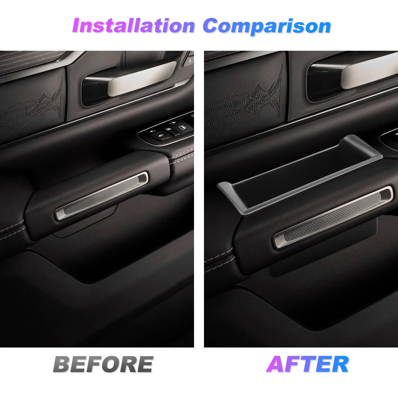 Dodge RAM 1500 Door Storage Box 2019+ - LFOTPP Car Accessories